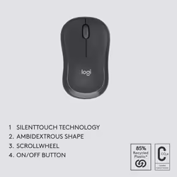 Logitech MK370 Combo for Business tastiera Mouse incluso Ufficio RF senza fili + Bluetooth QWERTZ Tedesco Grafite - Vista aggiuntiva 7