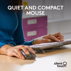 Logitech MK370 Combo for Business tastiera Mouse incluso Ufficio RF senza fili + Bluetooth QWERTZ Tedesco Grafite - Vista aggiuntiva 8