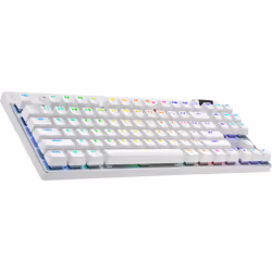 Logitech G PRO X TKL tastiera Gaming RF senza fili + Bluetooth QWERTY US International Bianco - Vista aggiuntiva 4