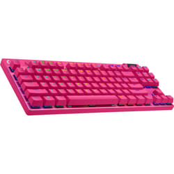 Logitech G PRO X TKL tastiera Gaming RF senza fili + Bluetooth QWERTY US International Magenta