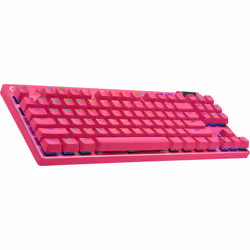 Logitech G PRO X TKL tastiera Gaming RF senza fili + Bluetooth QWERTY US International Magenta - Vista aggiuntiva 4