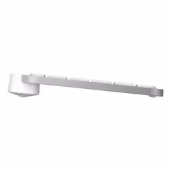 Logitech MX Keys S for Mac tastiera Ufficio RF senza fili + Bluetooth AZERTY Francese Alluminio, Bianco - Vista aggiuntiva 4