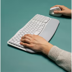 Logitech Wave Keys tastiera Ufficio RF senza fili + Bluetooth QWERTY Italiano Bianco - Vista aggiuntiva 8