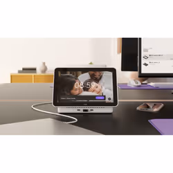 Logitech Logi Dock Flex 20,3 cm (8") IPS 802.11a, 802.11b, 802.11g, Wi-Fi 4 (802.11n), Bianco Bluetooth - Vista aggiuntiva 7