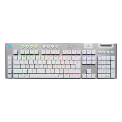 Logitech G G915 X LIGHTSPEED tastiera Gaming USB + RF Wireless + Bluetooth QWERTY US International Bianco