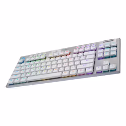 Logitech G G915 X LIGHTSPEED tastiera Gaming USB + RF Wireless + Bluetooth AZERTY Francese Bianco - Vista aggiuntiva 4