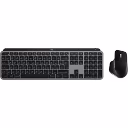 Logitech MX Keys S Combo for Mac tastiera Mouse incluso Casa/ufficio RF senza fili + Bluetooth QWERTY US International Alluminio, Nero - Vista aggiuntiva 4