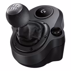 Logitech G Kit da corsa Logitech G923 SE: volante da corsa e pedali G923, TRUEFORCE, vera pelle + leva del cambio Driving Force - Per PS5, PS4, PC, Mac - Nero - Vista aggiuntiva 6