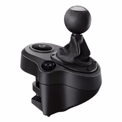 Logitech G Kit da corsa Logitech G923 SE: volante da corsa e pedali G923, TRUEFORCE, vera pelle + leva del cambio Driving Force - Per PS5, PS4, PC, Mac - Nero - Vista aggiuntiva 8