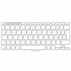 Logitech Keys-To-Go 2 tastiera Universale Bluetooth QWERTZ Tedesco Bianco