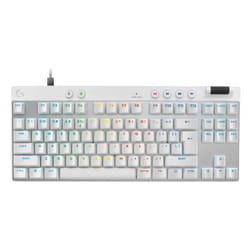 Logitech G PRO X TKL RAPID tastiera Gaming USB QWERTY US International Bianco