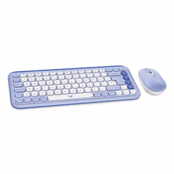 Logitech POP Icon Combo tastiera Mouse incluso Universale Bluetooth QWERTY US International Lillà, Bianco - Vista aggiuntiva 2