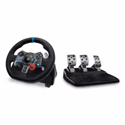 Logitech G G29 Driving Force, kit volante pedaliera e cuffie, PlayStation®5, PlayStation®4 e PC