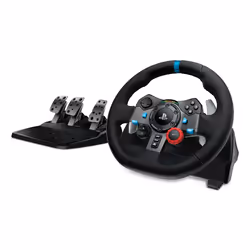 Logitech G G29 Driving Force, kit volante pedaliera e cuffie, PlayStation®5, PlayStation®4 e PC
