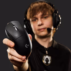 Logitech G PRO X SUPERLIGHT 2c mouse Gaming Ambidestro RF Wireless 44000 DPI - Vista aggiuntiva 3