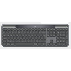 Logitech Signature Slim Solar+ K980 for Business tastiera Universale RF senza fili + Bluetooth QWERTY US International Grafite