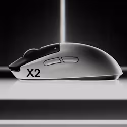 Logitech G PRO X2 SUPERSTRIKE mouse Gaming Mano destra RF Wireless + USB Type-C Ottico 44000 DPI - Vista aggiuntiva 2