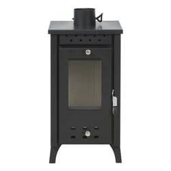 Iperbriko - Stufa a Legna in Acciaio 8,5 Kw 200Mc Matilde MG100 Nero