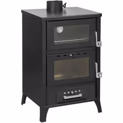 Scopri la stufa a legna Divina Fire Marika con forno, 22 kW di potenza e 78% di efficienza. Ideale per riscaldare fino a 480m ...