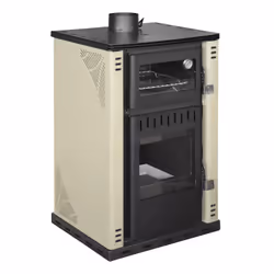DIVINA FIRE TERMOSTUFA A LEGNA con forno ELSA-DG2300 Potenza di globale: 27,6 kw Potenza di uscita aria: 8,1 kw Potenza di us ...
