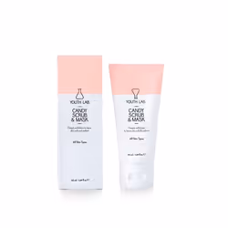 YOUTH LAB. Candy Scrub & Mask, Maschera detergente, Donna, Universale, Esfoliazione, Levigante, Setificante, Crema (colore), ...