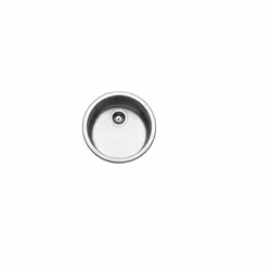 VASCA TONDA d.45 INOX SATINATO CODICE : 100034729 Dimensioni del lavello: ∅450mm Dimensioni della vasca: ∅385 x 150mm Base mi ...