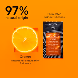 Express Beauty Mascarilla capilar brillo y vitalidad con naranja 20 ml