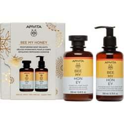 Apivita Bee My Honey Shower Gel & Body Milk Set