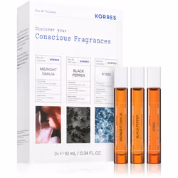 Fatti un regalo con un kit vantaggioso del tuo profumo preferito. Il kit di profumi unisex Korres Discovery Black Pepper & Ky ...