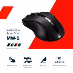 Canyon CNS-CMSW01BL mouse Mano destra RF Wireless Ottico 1600 DPI - Vista aggiuntiva 5
