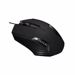 Canyon CNE-CMS02B mouse Ufficio Ambidestro USB tipo A Ottico 1000 DPI