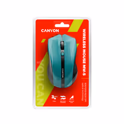 Canyon CNE-CMSW05G mouse Ufficio RF Wireless Ottico 1600 DPI - Vista aggiuntiva 4