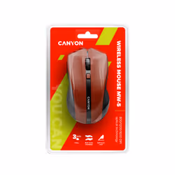 Canyon CNE-CMSW05R mouse RF Wireless Ottico 1600 DPI - Vista aggiuntiva 4