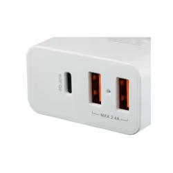 Canyon CNE-CHA08W adattatore e invertitore 30 W Bianco