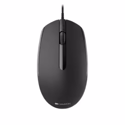 Canyon M-10, Ambidestro, Ottico, USB tipo A, 1000 DPI, Nero