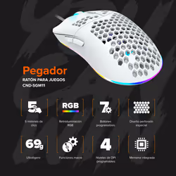 Canyon Puncher mouse Gaming Mano destra USB tipo A Ottico 3200 DPI - Vista aggiuntiva 7