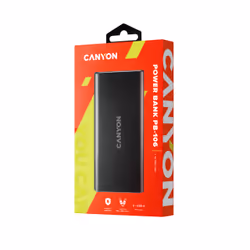 Canyon PB-106 Polimeri di litio (LiPo) 10000 mAh Nero - Vista aggiuntiva 5