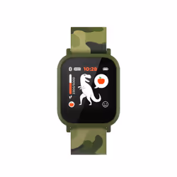 Canyon MyDino Smartwatch Verde cinturino silicone Blu - Vista aggiuntiva 2