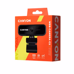 Canyon C2 webcam 1 MP 1280 x 720 Pixel USB 2.0 Nero - Vista aggiuntiva 2