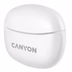 Canyon CNS-TWS5W cuffia e auricolare Wireless In-ear Chiamate/Musica/Sport/Tutti i giorni USB tipo-C Bluetooth Bianco - Vista aggiuntiva 4