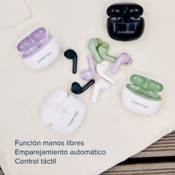 Canyon CNS-TWS5W cuffia e auricolare Wireless In-ear Chiamate/Musica/Sport/Tutti i giorni USB tipo-C Bluetooth Bianco - Vista aggiuntiva 7