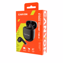Canyon CNS-TWS6B Auricolari Bluetooth Nero - Vista aggiuntiva 5