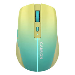 Canyon CNS-CMSW44UA mouse Universale Mano destra RF senza fili + Bluetooth Ottico 1600 DPI