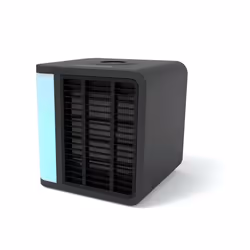 Evapolar evaLIGHT EV-1500, Raffrescatore evaporativo, Nero, CE, 1 L, 3 m², 49,1 pdc/min