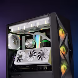 Valkyrie VK-FANX12FW sistema di raffreddamento per computer Case per computer Ventilatore Nero - Vista aggiuntiva 5
