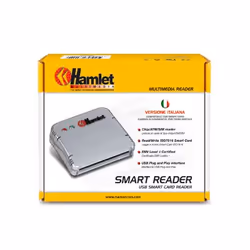 Hamlet Lettore di smart card e sim card da collegare al PC - Vista aggiuntiva 5