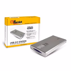 Hamlet USB 2.0 Station box esterno per Hard Disk IDE/Sata 2,5'' - Vista aggiuntiva 5