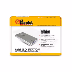 Hamlet USB 2.0 Station box esterno per Hard Disk IDE/Sata 2,5'' - Vista aggiuntiva 6