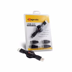 Hamlet Cavo retrattile usb con 4 adattatori fino a 1.2 metri - Vista aggiuntiva 4