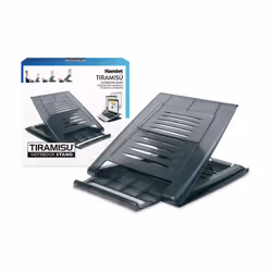 Hamlet XTMS100 Tiramisù Notebook stand Nero - Vista aggiuntiva 7